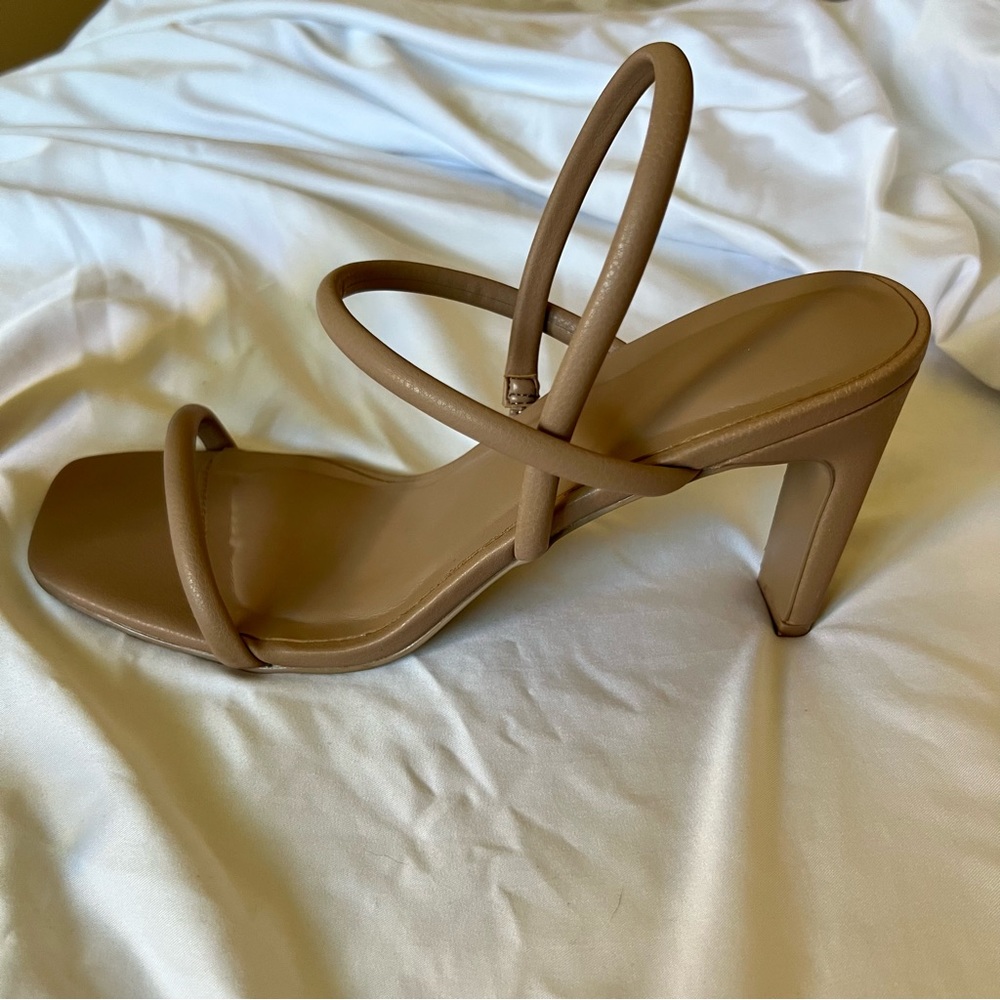 Aldo Tan Strappy Heels